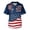 Navy #72, variant on 250 Years Birthday Shirts for Men V Neck Red White Blue Independence Tops Short Sleeve Summer T-Shirts Causal Fashion Tshirts with Pocket Navy 2XL