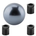 thumbnail image 4 of Riwesomey Perilla manual universal para coche, cabeza de cambio de marchas, forma de bola redonda (titanio) Automoción decorativa y accesorios Riwesomey VI003487-00, 4 of 6