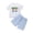 Z1-Light Blue, variant on Boys Frog Pattern Smocked Shirt and Shorts 2Pc Summer Outfit Toddler Little Boys Wear (Blue, 3-4 Years)