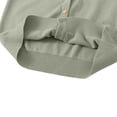 thumbnail image 4 of Girls Boys School Uniform Sweater Vests, Solid Color Button V-Neck Classic Knit Vests Big Children Sleeveless Cardigan Tops Green M, 4 of 5
