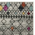 thumbnail image 5 of SAFAVIEH Adirondack Eleanora Geometric Area Rug, Light Grey/Multi, 6' x 6' Square, 5 of 7