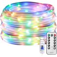 thumbnail image 1 of Led Rope Lights Outdoor, Multi Colored Indoor String Lights With Remote, 8 Modes, Waterproof, 22.96ft Usb Powered Fairy Lights For Bedroom,garden, 1 of 5