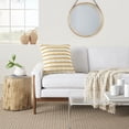 thumbnail image 3 of Mina Victory Life Styles Woven Lines And Dots 18"X18" Yellow Indoor Throw Pillow, 3 of 5