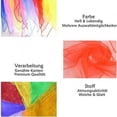 thumbnail image 4 of Pack of 24 juggling towels, dance towels, juggling scarves, gymnastic towels for kindergarten, children's show, belly dance, 60 x 60 cm (24 pieces of, 4 of 5