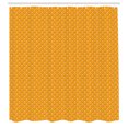 thumbnail image 2 of Ambesonne Abstract Shower Curtain, Nutshell-Like Pattern Art, 69"Wx84"L, Orange Earth Yellow, 2 of 4