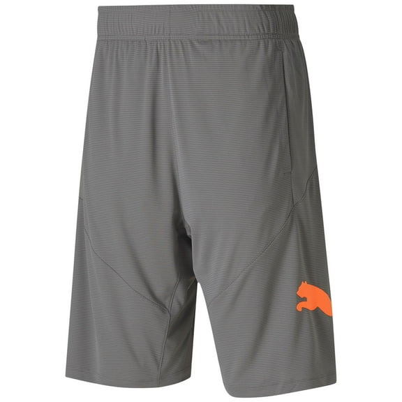 Puma Mens Drycell Logo Shorts,Ultra Gray,XL