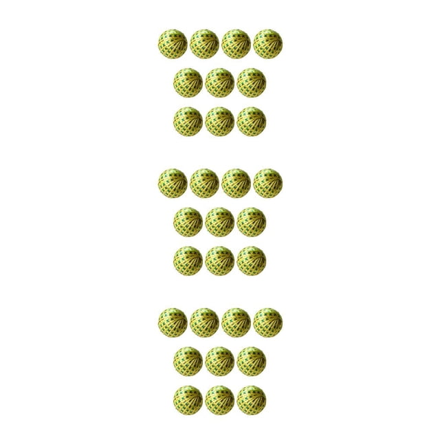 Monstrate 10 Uds. De bolas para el Día de San Patricio, tréboles, bolas envueltas en tela, decoraciones para fiestas de búfalo, celebración Type4 NO4