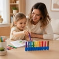 thumbnail image 2 of 5 Pack Silicone Marker Holders, 10-Slot Broad Tip Marker Organizer, Prevents Lost Lids & Dried Markers For Art Supplies, 2 of 4