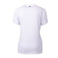 thumbnail image 3 of Women's Cutter & Buck  White Texas Longhorns Alumni DryTec Forge Stretch V-Neck Blade Top, 3 of 3