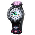 thumbnail image 2 of Reloj robot impermeable para niños (negro), movimiento de cuarzo, dibujos animados 3D, reloj digital para niños de 3 a 11 años JM, 2 of 4