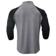thumbnail image 5 of YYDGH Men's Quarter Zip Pullover Long Sleeve Hiking Running Athletic Shirts Lightweight Outdoor Sweatshirt, 5 of 7
