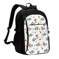 thumbnail image 1 of Easygdp happy new year Raccoon Mochila para Laptop de Viaje con Puerto USB, Mochila para Laptop con Puerto de Carga USB para Mujeres y Hombres, 1 of 7