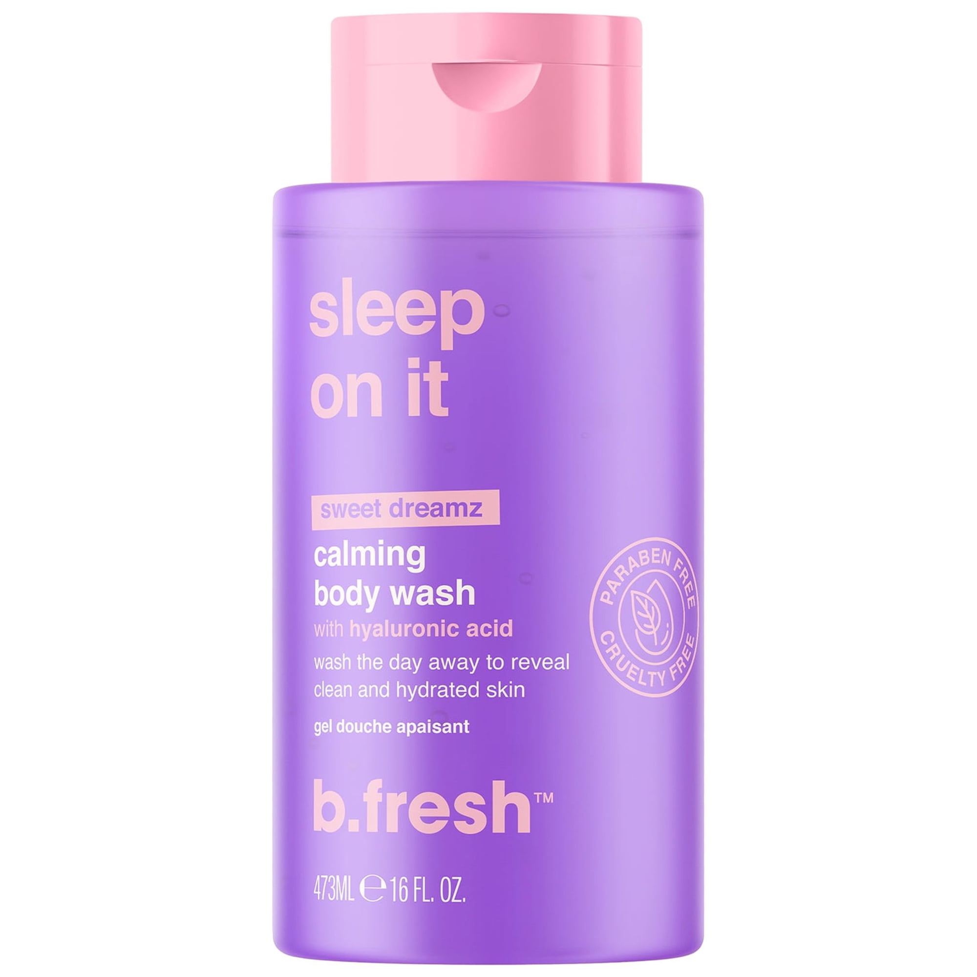 b.fresh sleep on it - calming body wash, 16 fl oz