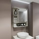 thumbnail image 2 of Botiquín de Baño con Espejo Maderkit Alba gris, 2 of 7