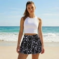 thumbnail image 5 of Xoenoiee Funny Cat Print Women's Tennis Skirt Pleated Golf Skirts with Pockets Shorts Athletic Skort for Pickleball Sports Outfits, Size M, 5 of 7