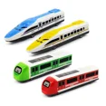 thumbnail image 4 of Set of 2 Mini Pull-Back Inertia Train Toys for Kids Mobile Diecast Vehicles Cartoon Racing Cars Ideal Boys' Gift 2pcs Random Color, 4 of 6