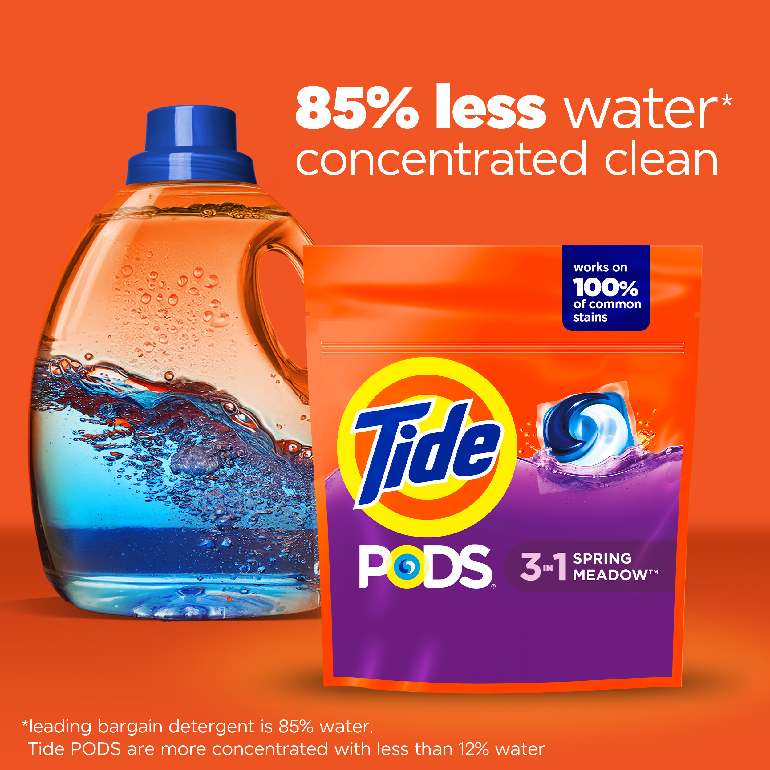 Tide PODS Laundry Detergent, Spring Meadow Scent, 112 Count photo 8