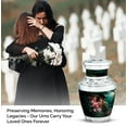 thumbnail image 4 of SABURIAL Rose Urn - Little Funeral Urns For Human Ashes Adult Female Mom - Mini Burial Urn For Women - 3 Inch Set Of 2, 4 of 7