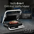 Yedi Total Package 6in1 Digital Indoor Grill, Waffle Maker, Panini