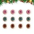 thumbnail image 3 of Couleurs Assorties Durables Résine Ronde Faux Yeux de Poupée pour Bricolage et Décoration Maison 30 Pcs 20MM, 3 of 8