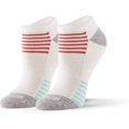 thumbnail image 2 of No Nonsense Women's Soft & Breathable Cushioned No Show Socks 3 Pair Pack Deep Lavender One Size, 2 of 3