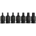 thumbnail image 1 of CRAFTSMAN Ensemble de Douilles Torx, Entraînement 1/2 Pouces, 7 Pcs (CMMT50839), 1 of 3