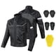 thumbnail image 5 of Chaqueta de moto para hombre Chaqueta reflectante para motociclista Chaqueta de moto para 2XL, 5 of 8