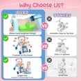 thumbnail image 3 of WonderStone Baby Walkers with Drawing Board，2 in 1 Push Walker and Infant Activity Center for 6-12 Months, 3 of 9
