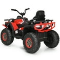 thumbnail image 6 of Gymax 12V Electric Kids Ride On Car ATV 4-Wheeler Quad w/ LED Light Red, 6 of 7