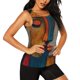 thumbnail image 2 of Fotbe Abstract Colorful Duality Blusas Sin Mangas para Mujer – Estilo Casual, Corte Suelto, Slim-Fit, Cuello Redondo Deportivo, Tops de Verano para Gimnasio y Yoga-Large, 2 of 7