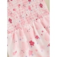 thumbnail image 6 of Bagilaanoe Newborn Baby Girl Easter Rompers Cartoon Print Sleeveless Bodysuits + Headband 3M 6M 9M 12M 18M Infant Summer One Piece Jumpsuit, 6 of 8