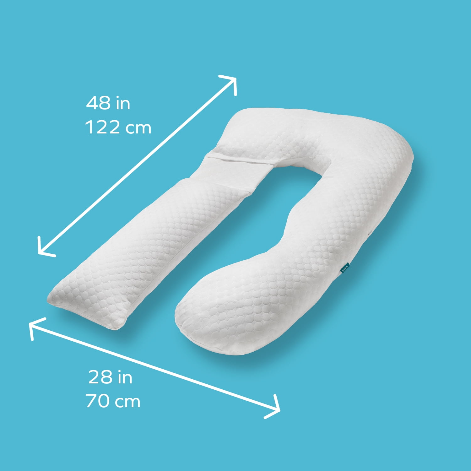 Dr. Talbot's Mom Pregnancy Pillow, U-Shaped Pillow for Pregnant Women