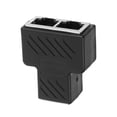 thumbnail image 4 of Miangastore Répartiteur Ethernet Répartiteurs pour Câbles Ethernet Adaptateur de Réseau avec Ports Doubles pour Maison Bureau Transmission de Signal Stable, 4 of 9