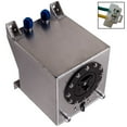 thumbnail image 4 of Maxpeedingrods 2.5 Gallon 9.5L Racing Drift Fuel Cell Surge Tank Can W/Level Sender Sliver, 4 of 5