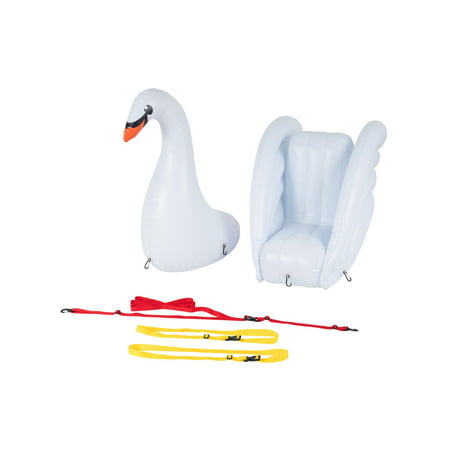 Stand Up Floats Inflatable Stand-Up Paddle Board Float SUP Accessory Set- Swan Head & Tail with Child
