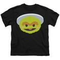 thumbnail image 2 of Sesame Street Oscar The Grouch Kawaii Face Kids T Shirt for Youth Boys and Girls, Black, Large, 2 of 5