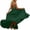 71C# Dark Green, variant on Backless Dress for Women Cami Halter Cotton Gauze Sundress Maxi Flowy Ruffle Hem Sleeveless Boho Beach Dresses White S