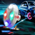 thumbnail image 2 of Luces de rueda de coche, 4 piezas, de válvula de aire para neumáticos de coche, luz de casquillo con sensores de movimiento, luz LED colorida para neumáticos de coche, bicicleta, motocicletas XianweiShao 8390611988029, 2 of 5