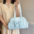 thumbnail image 5 of gcong Elegant Spacious Shoulder Tote Bag For Women Featuring Bow Design Ideal Work Daily Use, 5 of 5