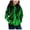 Green, variant on Toddler Girls' Hoodies Fashion Pullover Hooded Sweatshirt for Kids, Sizes 3-4T