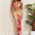 thumbnail image 1 of Traje de baño tankini de dos piezas con estampado de moda para mujer, traje de baño de 3 piezas para mujer, traje de baño tankini para mujer, trajes de baño para mujer, ropa de playa para vacaciones,, 1 of 6