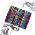 thumbnail image 4 of Fashion Long Shawl Big Grid Winter Warm Lattice Large Scarf, 4 of 5
