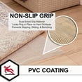 2' x 3' Non Slip Rug Gripper Keeps Area Rugs in Place High Traffic