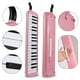 thumbnail image 5 of Melódica Instrumento melódica de 37 teclas Teclado de piano de aire melódica con 2 tubos de soplado suaves 2 boquillas de soplado Instrumentos de viento melódica con bolsa de transporte para principia, 5 of 8