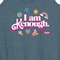 thumbnail image 3 of Barbie The Movie - I Am Kenough Icons - Women's Racerback Tank Top, 3 of 5
