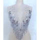 thumbnail image 5 of Moyic Apliques de encaje para corpiño de boda DIY o accesorio de vestido de baile cuentas 3D bordadas con diamantes de imitación Artesanía Rosa champán A, 5 of 6