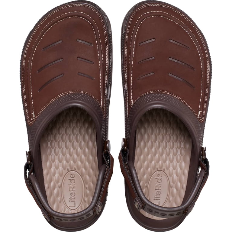 Crocsクロックス　 ユーコン・ウーブン　 ブラウン M9　未使用 Crocs men's Yukon Vista II LiteRide Clog Sandal - Crocs - Walmart.com