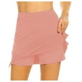 thumbnail image 5 of hotojiny Women's Tennis Golf Skirts Lightweight High Waisted Casual Skort Inner Shorts for Athletic Sports Running S-2XL, 5 of 5