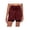 Dark Red, variant on Women's Quick-Dry Running Shorts, High Waist Stretch Workout Hiking Bicycle Athletic Shorts with Liner Dark Red XL