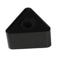 thumbnail image 1 of CIMAXIC Mic Microphone Interview Triangular Logo Flag Station with 1.54-inch Hole,3.7"X3.7"X1.97", 1 of 4